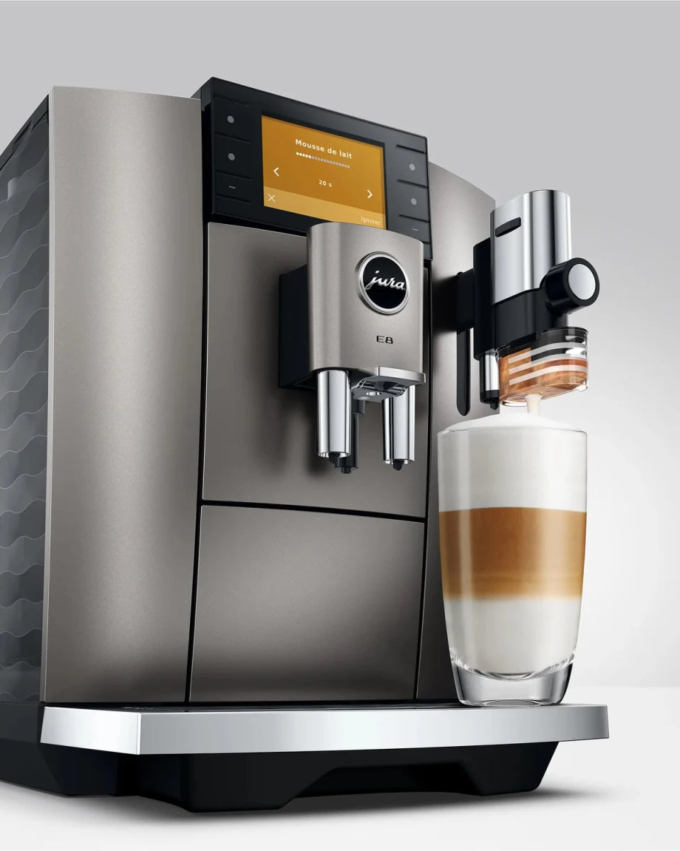 JURA E8 Automatic Espresso Machine – 5th Generation - Café Liégeois Canada Inc.