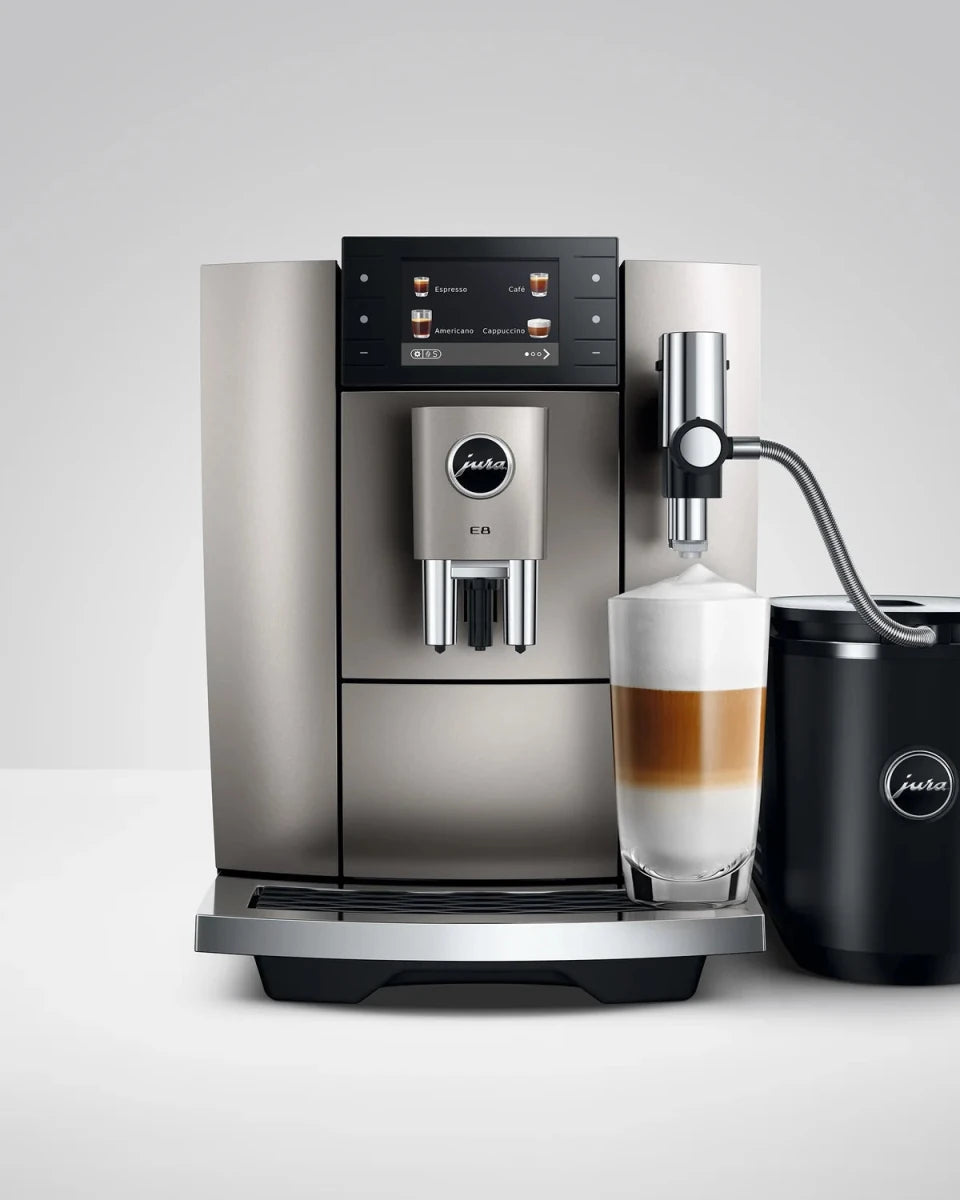 JURA E8 Automatic Espresso Machine – 5th Generation - Café Liégeois Canada Inc.