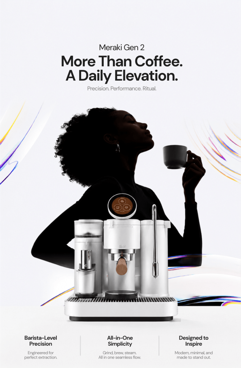 Meraki - Espresso Machine Gen 2 - Café Liégeois Canada Inc.