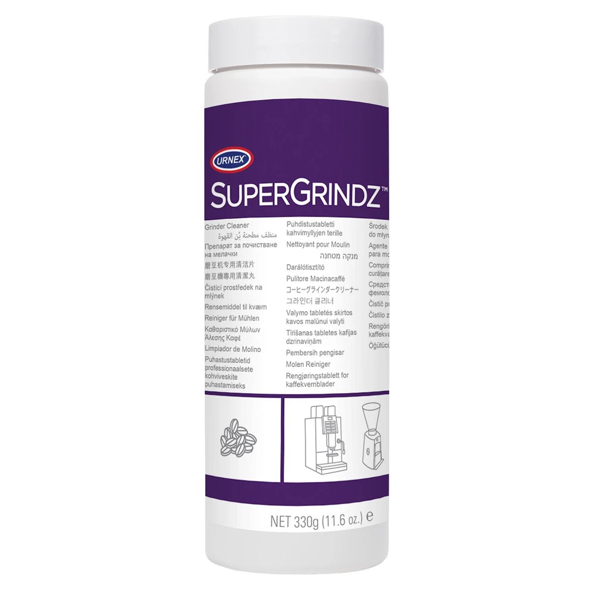 Urnex - SuperGrindz Superautomatic Grinder Cleaning Tablets - Café Liégeois Canada Inc.
