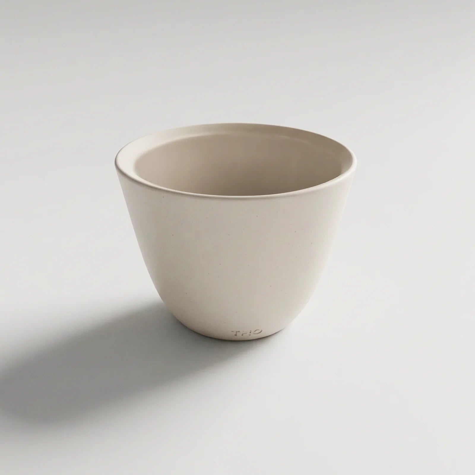 T+O Porcelain Coffee Cup - Handmade In Montreal