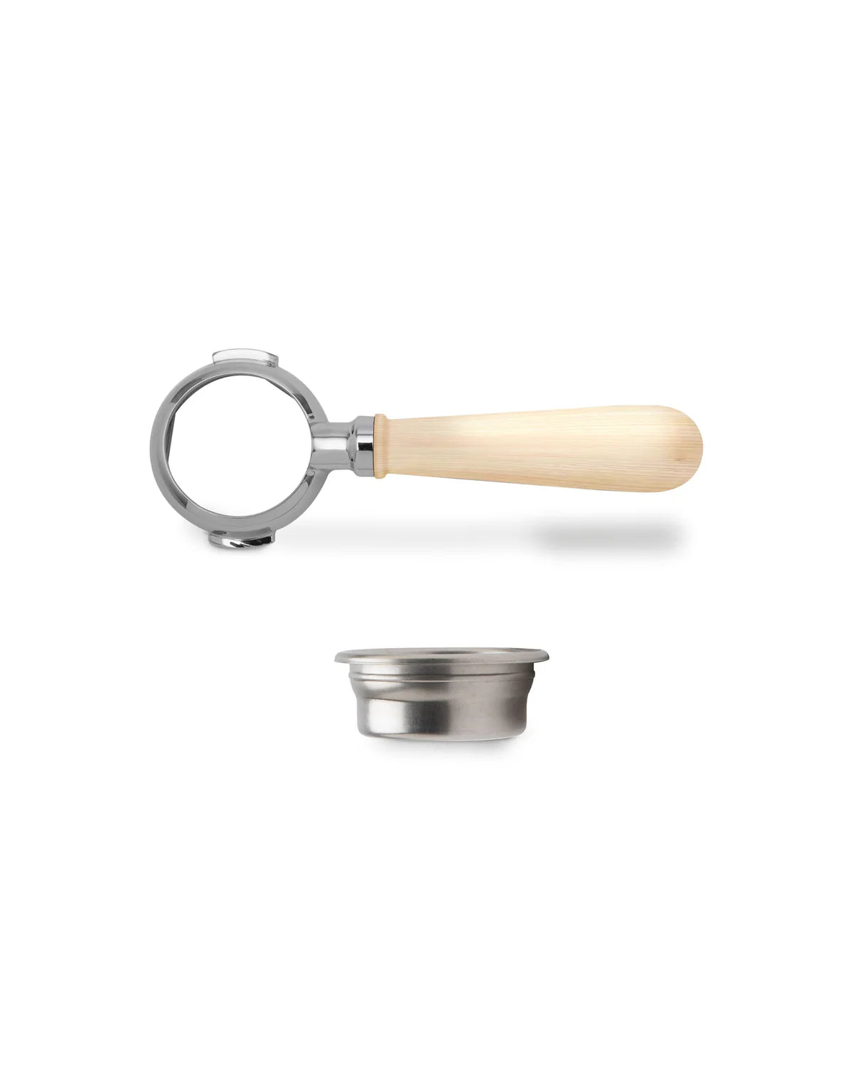Lelit - 58mm Bottomless Portafilter with Maple Wood Handle