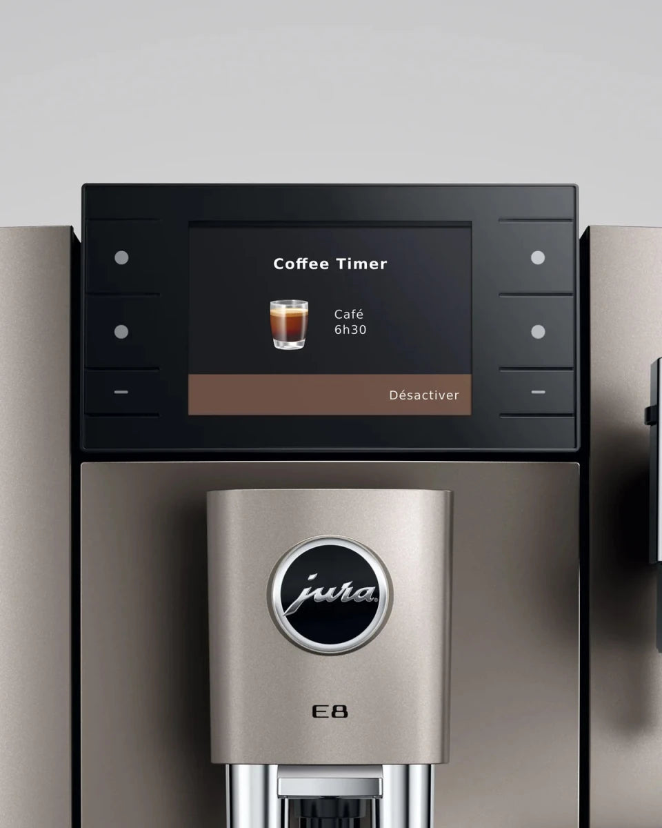 JURA E8 Automatic Espresso Machine – 5th Generation - Café Liégeois Canada Inc.