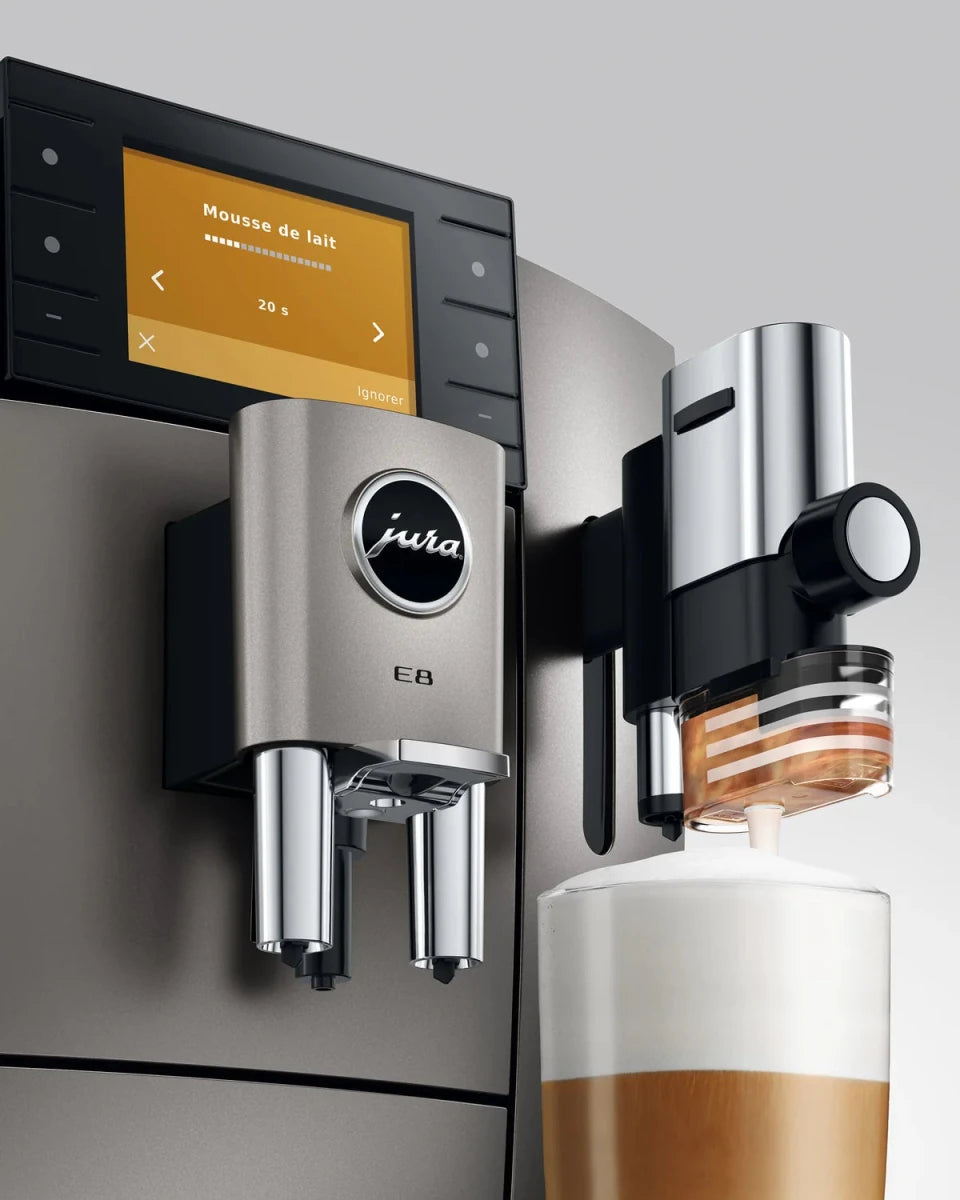 JURA E8 Automatic Espresso Machine – 5th Generation - Café Liégeois Canada Inc.