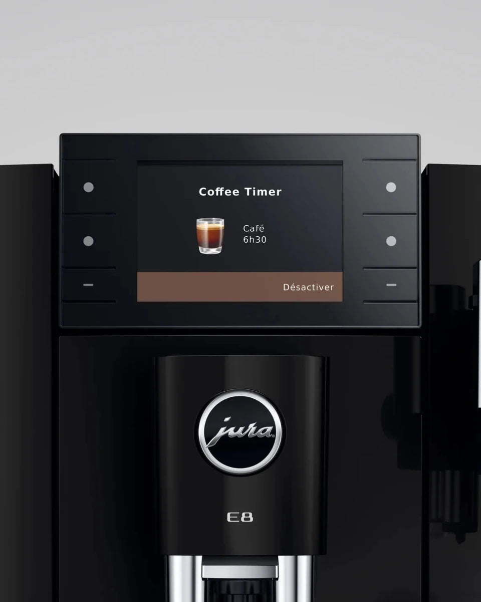 JURA E8 Automatic Espresso Machine – 5th Generation - Café Liégeois Canada Inc.