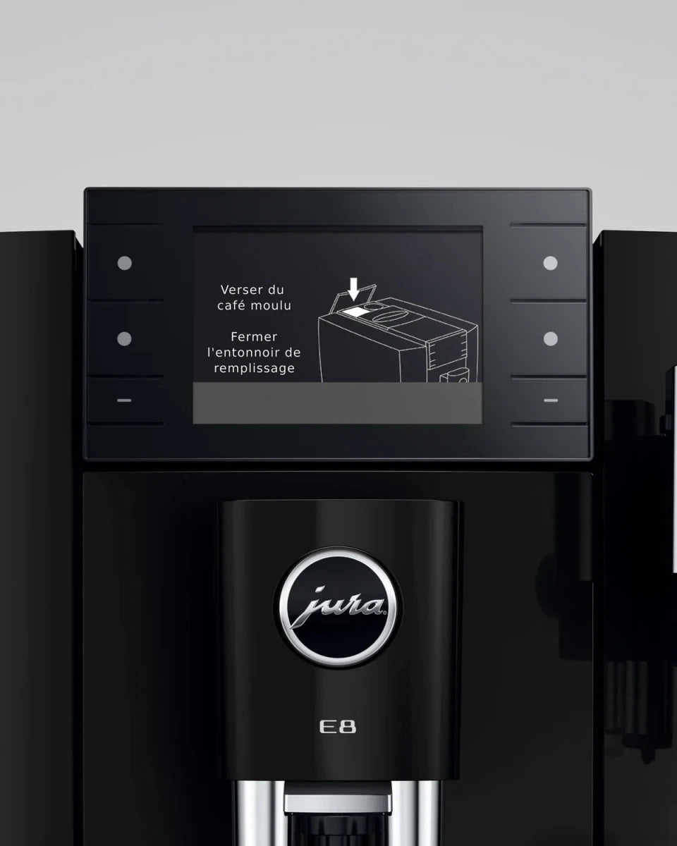 JURA E8 Automatic Espresso Machine – 5th Generation - Café Liégeois Canada Inc.