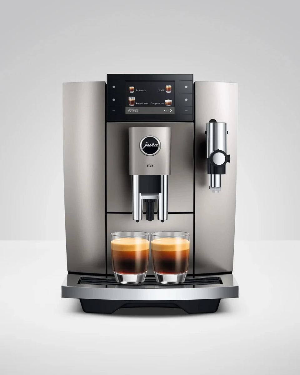 JURA E8 Automatic Espresso Machine – 5th Generation - Café Liégeois Canada Inc.