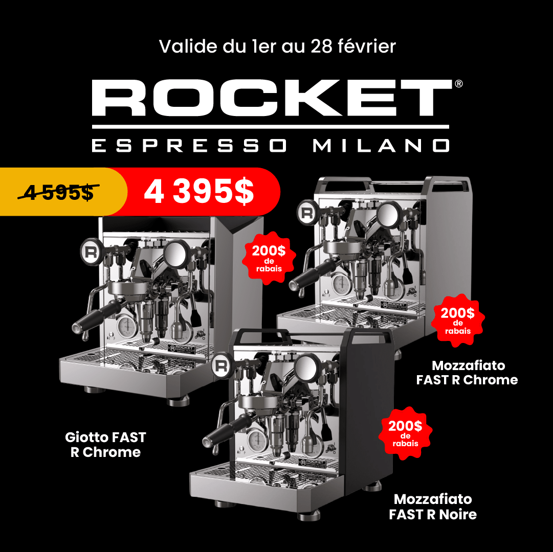 Rocket - Giotto Fast R - Café Liégeois Canada Inc.